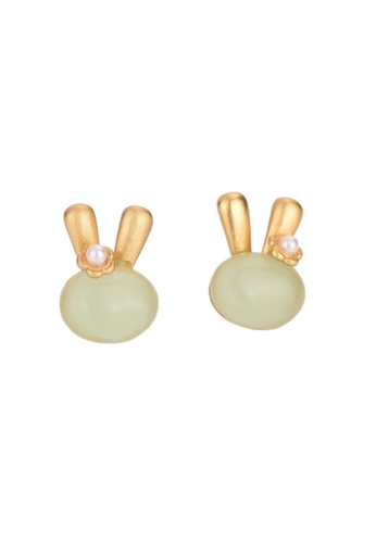 Kings Collection gold Rabbit Earrings (KJEA20105) 2EC8CACC282013GS_1