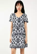 Navy Blazer/AOP: Penny