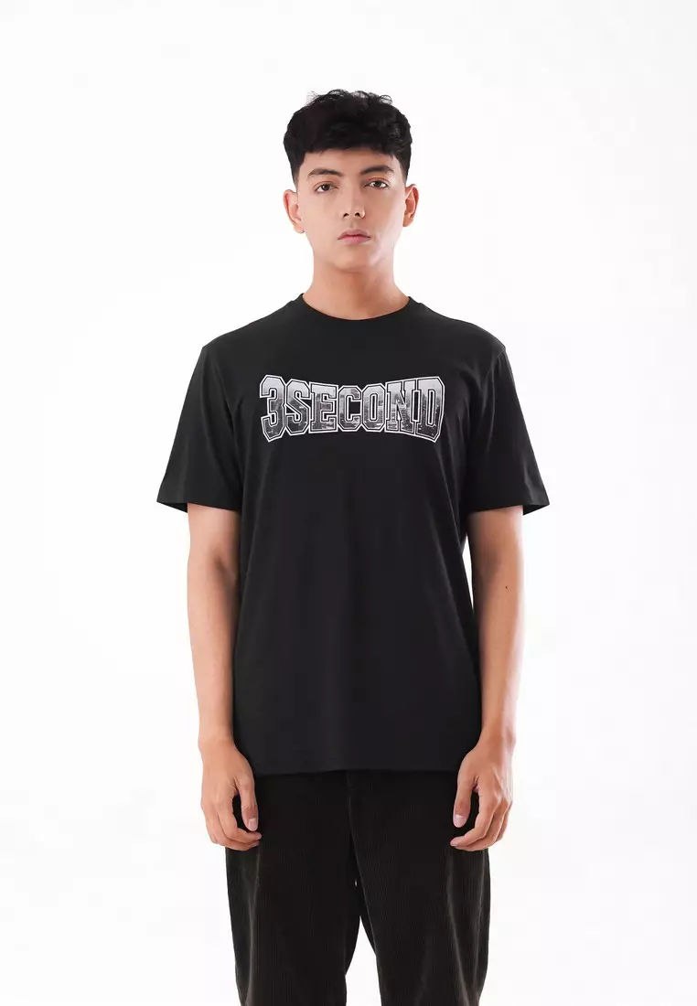 3Second Men's T-Shirt Short Sleeve Regular Fit 330324
