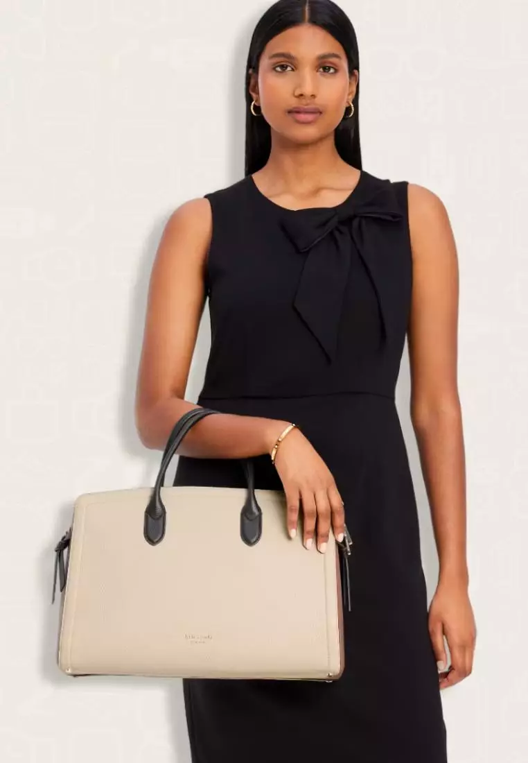 Kate Spade Knott Colorblocked Commuter Bag Allspice Cake Multi