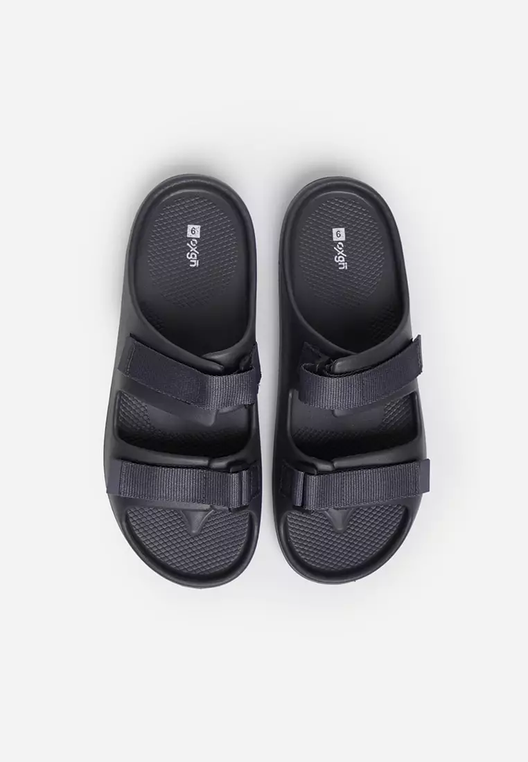 Discount on OXGN  shoes - SKU: Men's Double Band Chunky Slides