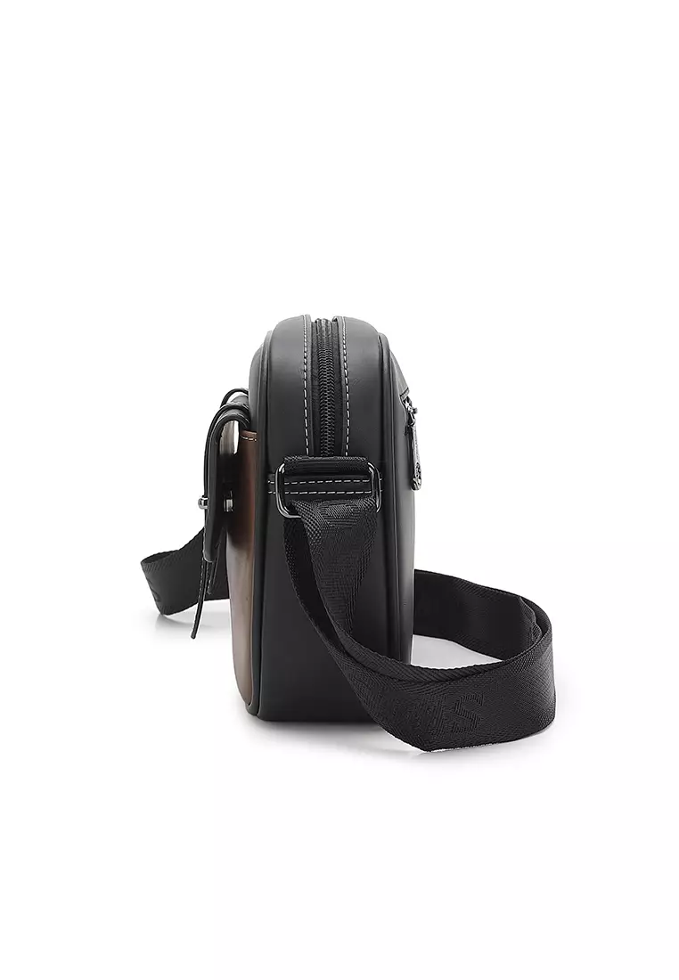 Men's Sling Bag / Crossbody Bag (Tas Selempang Pria) - Cokelat