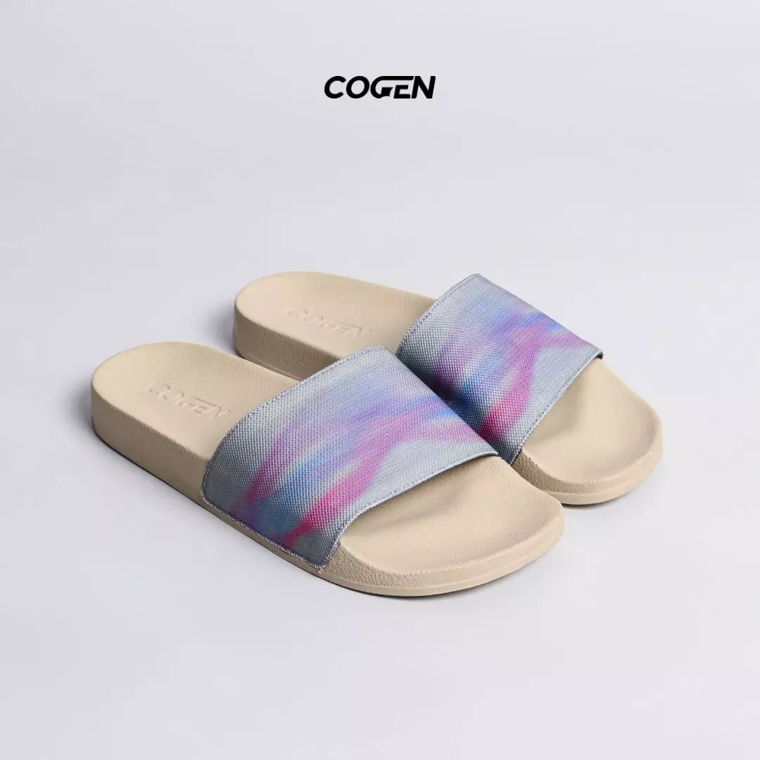 Cogen Sandal Pria Sendal Slide Slipper Selop Sandals Original Creme Series - Tify Dark