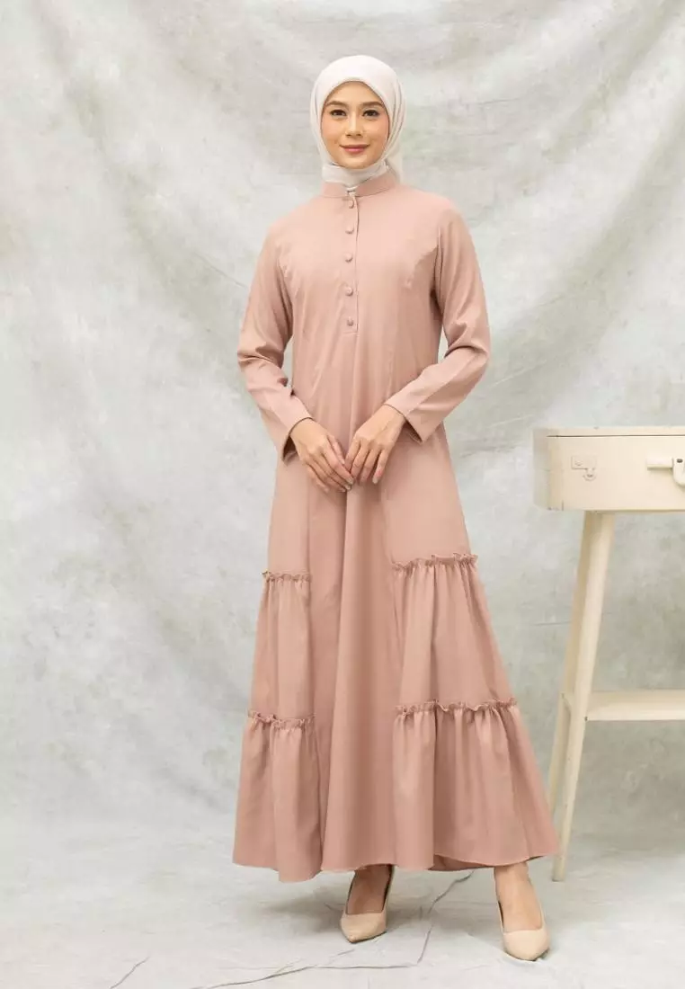EPC Gamis Malika - Light Brown - Essential Collection