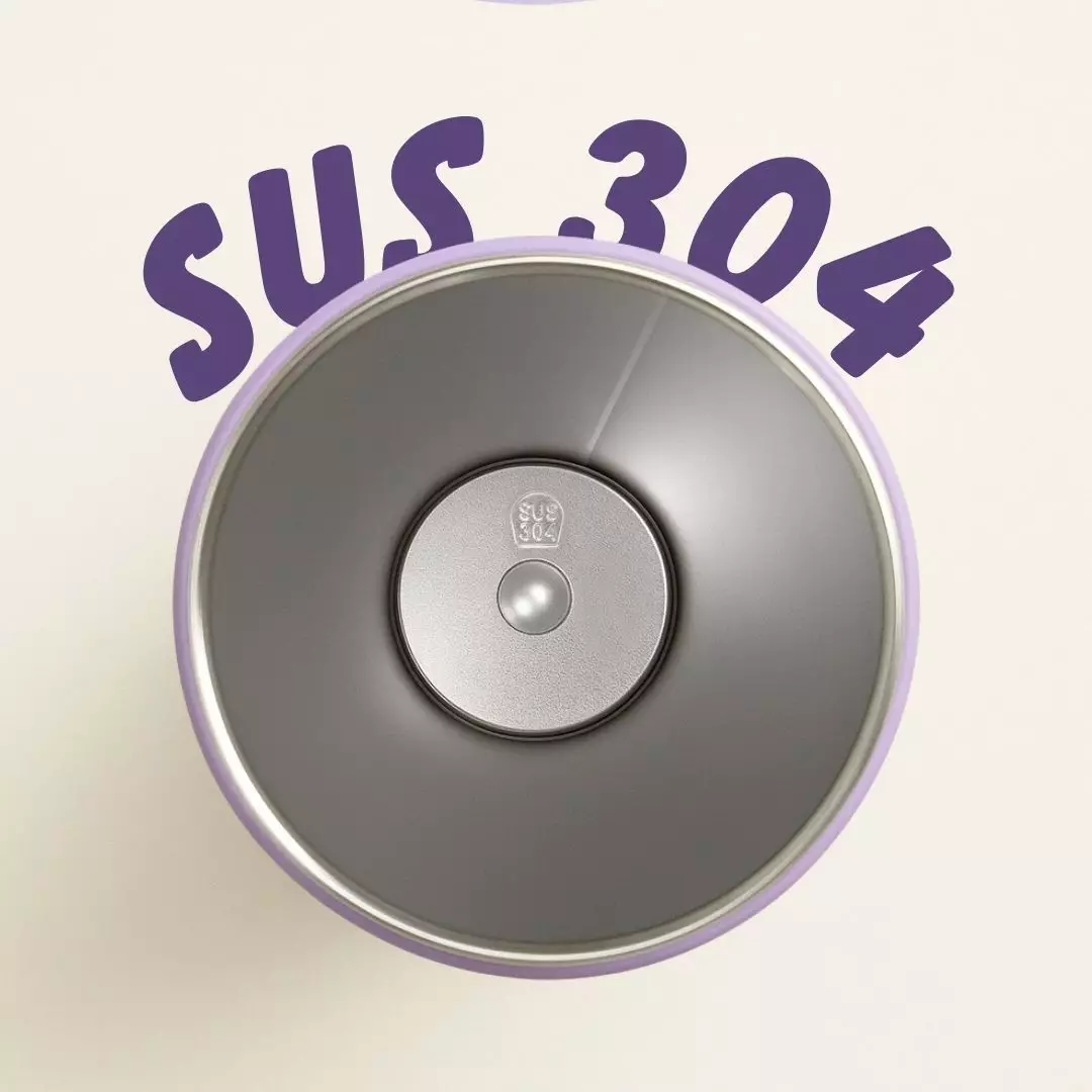 Wakakids Botol Minum Termos Stainless Steel Vacuum Cup FreeSip Tumbler Premium dengan Pegangan 560ml K2376 Venrc Cream