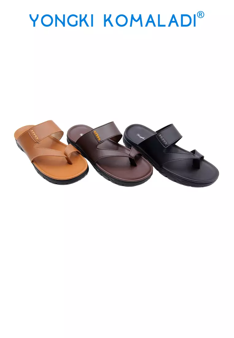 YONGKI KOMALADI SPENCER SANDAL OL-ESRF486-BE CAMEL