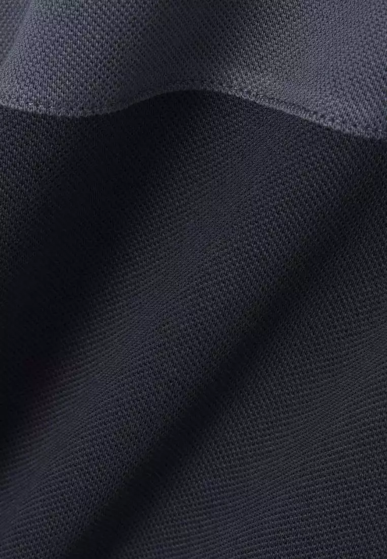 Regular Fit Colour-Block Piqué Polo Shirt