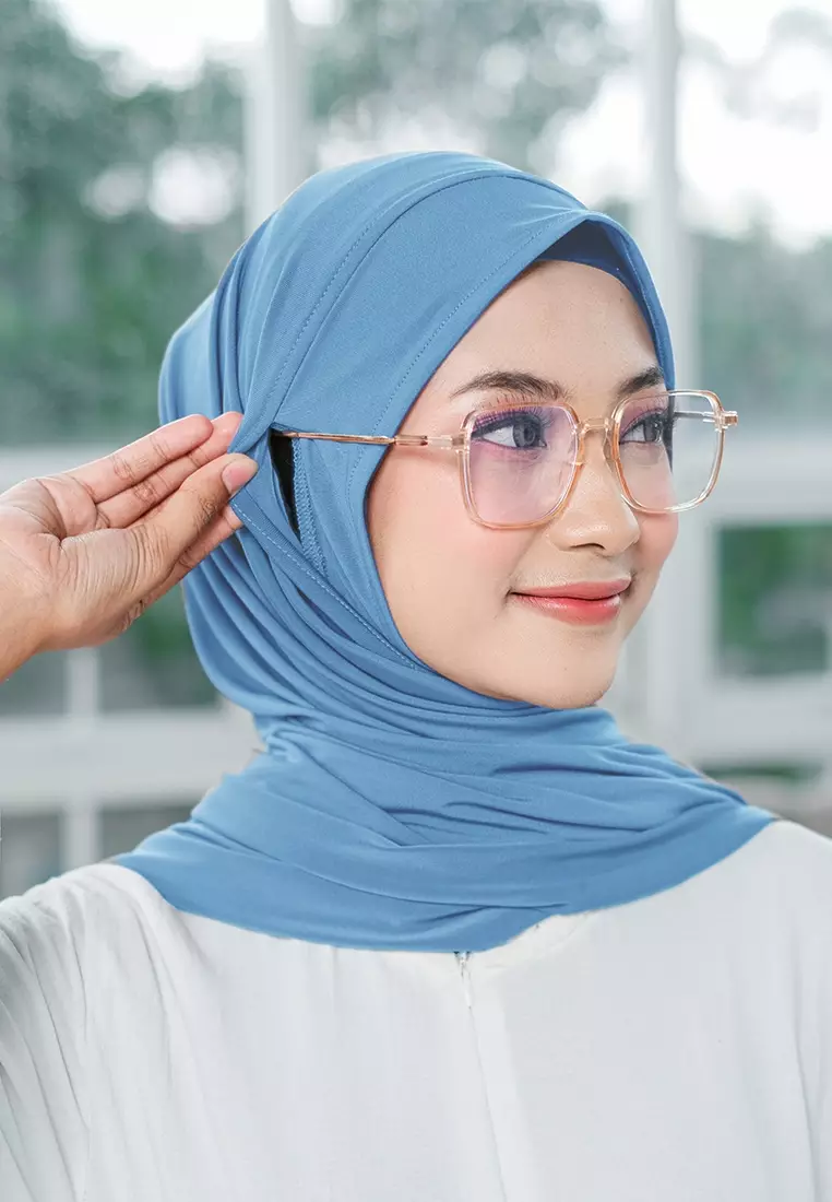 HIJAB INSTAN ZENYA - TURQUOISE