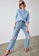 Trendyol blue Distressed High Waist Wide Leg Jeans F199FAA5FD0E5BGS_4
