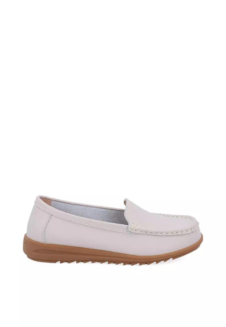 Discount on Carlo Rino  shoes - SKU: Light Grey Everyday Loafer
