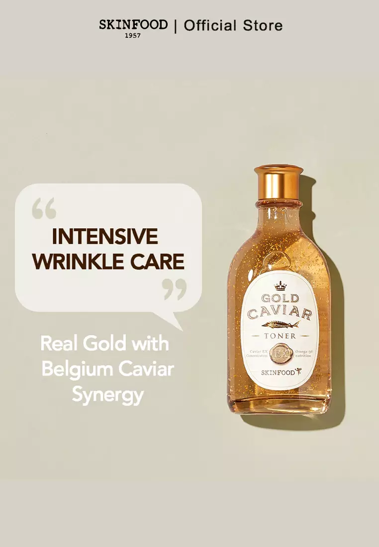 [Exclusive Bundle Set C] - Gold Caviar EX Anti Aging, Firming & Nourishing (3Pcs)