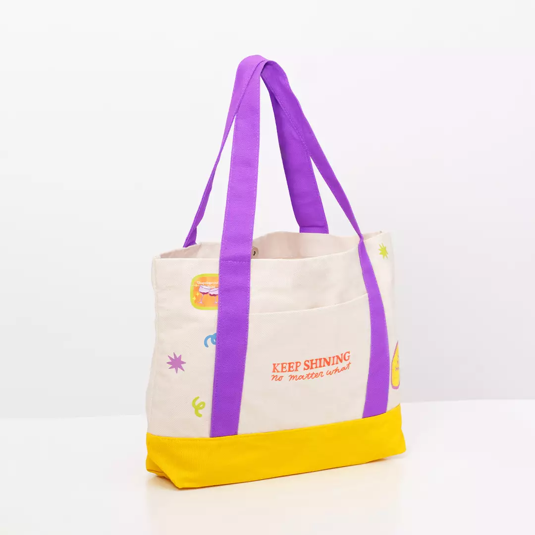 Isago Iconic Tote Bag Wanita Totebag Canvas Premium