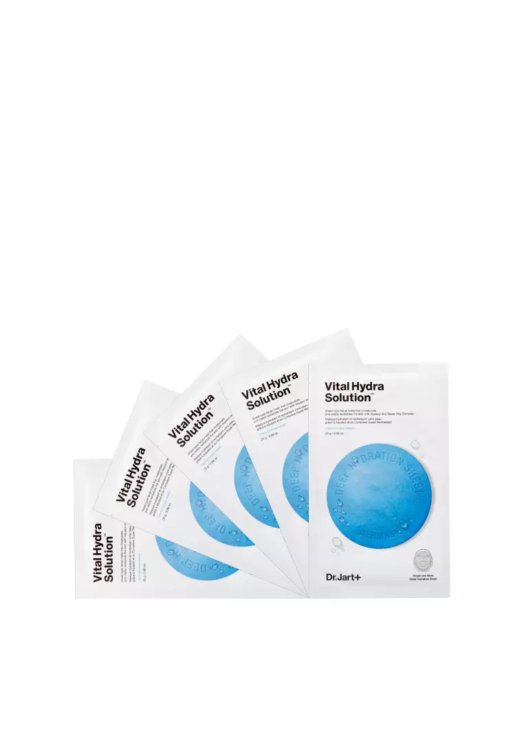 Dr. Jart+ Water Jet Soothing Hydra Solution (5pcs x 3 boxes) + Vital Hydra Solution (5pcs x 3boxes)