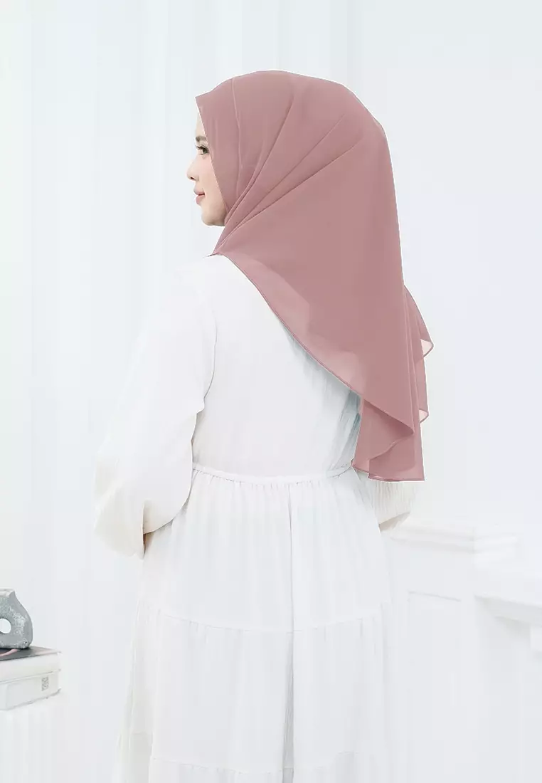 HIJAB INSTAN ZHAZA - CHOCO