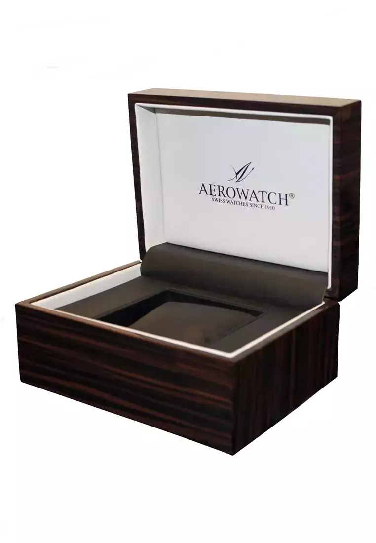 AEROWATCH AEROPLAN REGULATOR AUTOMATIC MEN WATCH 66909AA01