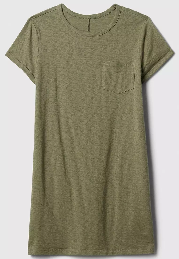 Gap t shirt dress with pockets shop