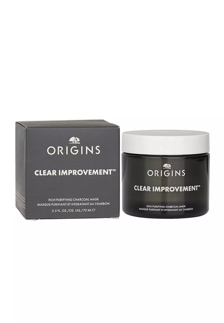 ORIGINS - Clear Improvement Charcoal Honey Mask To Purify & Nourish 75ml/2.5oz