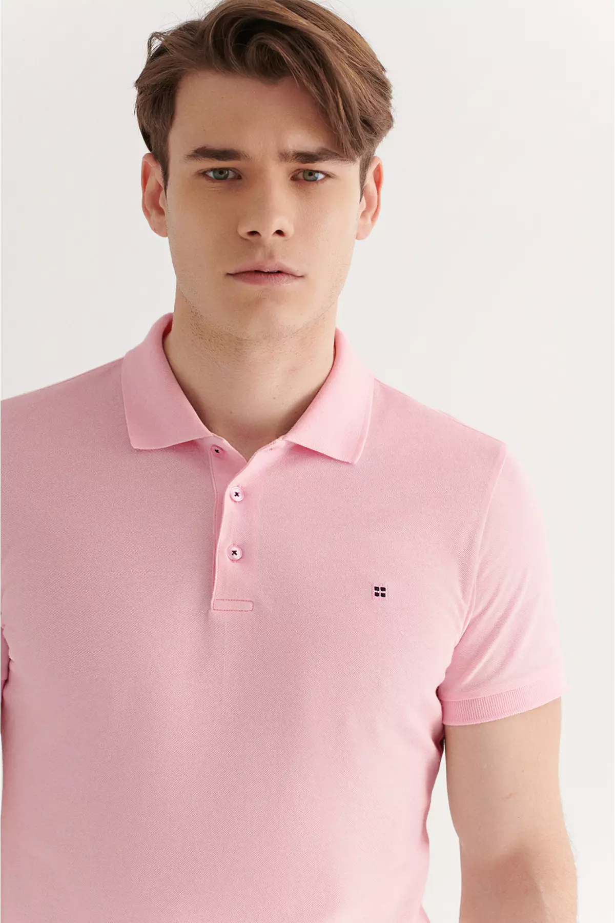 Cotton Embroidery Polo Shirt