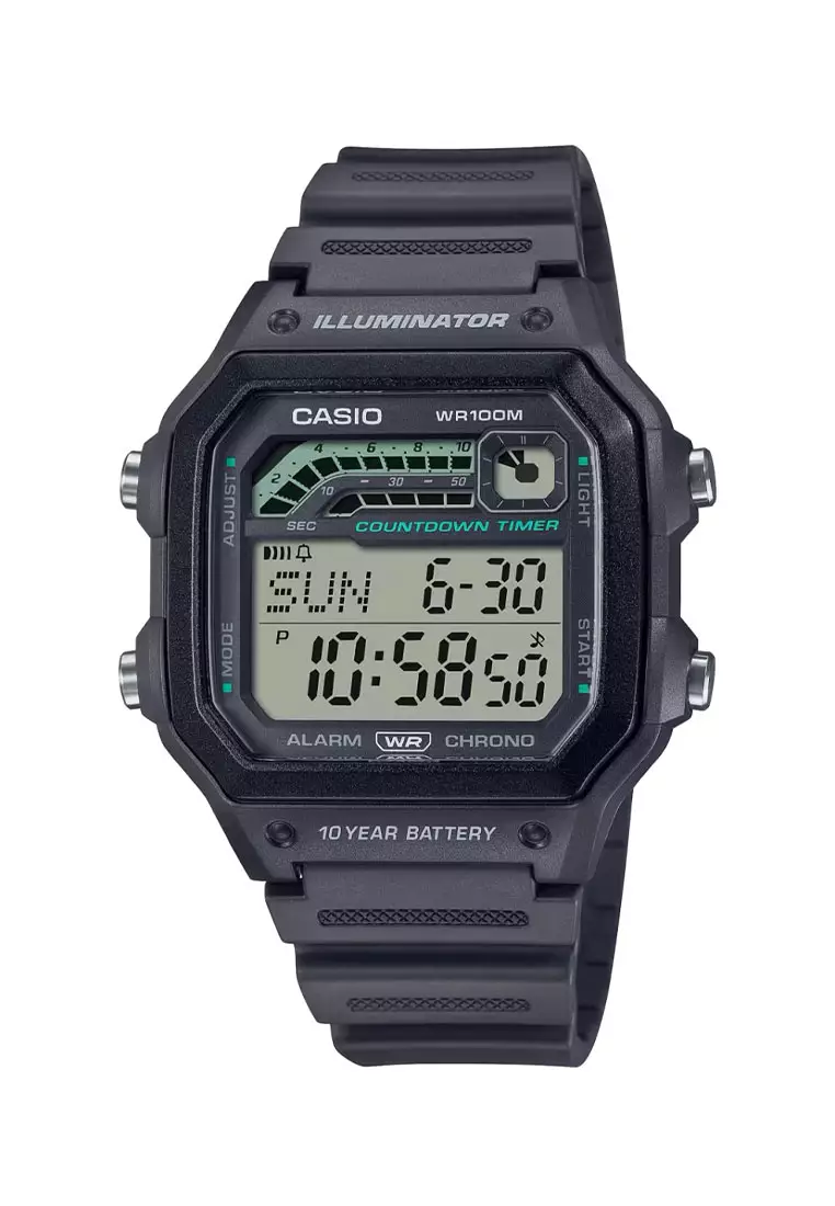 Jam tangan casio illuminator wr100m cheap