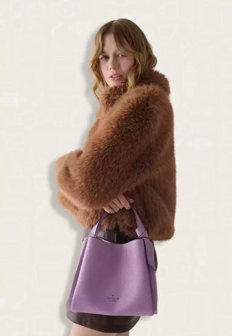 Kate Spade Knott Convertible Carryall Purple