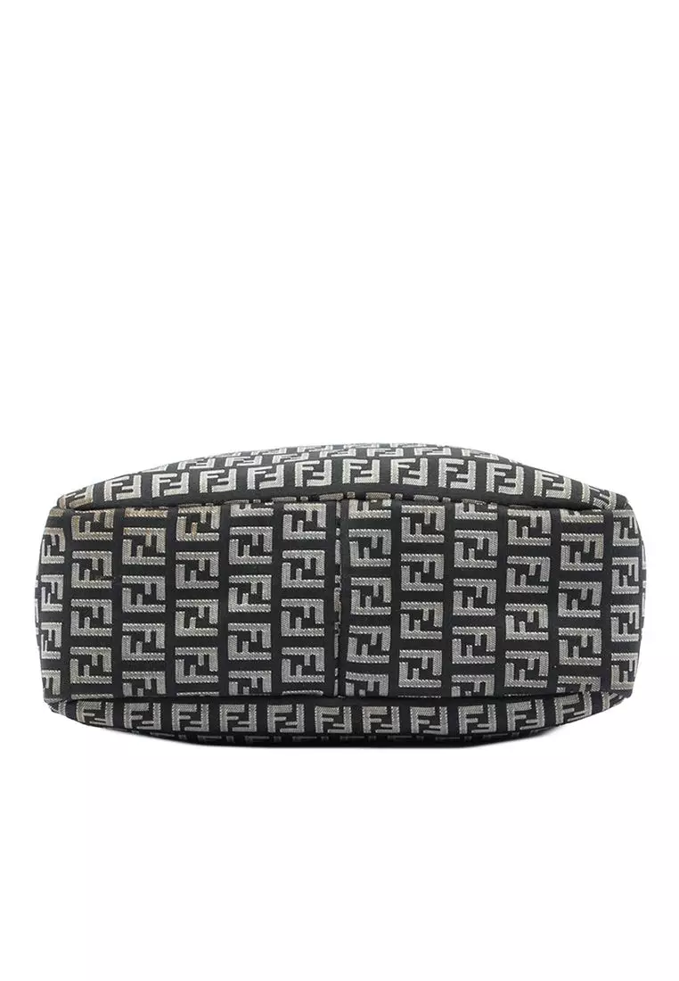 Pre-Loved Fendi Zucchino Canvas Tote