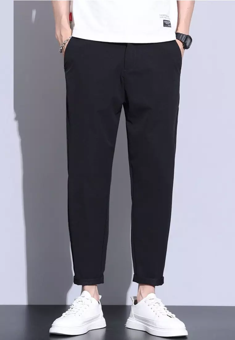 Elasticated Waist Ankle Pants