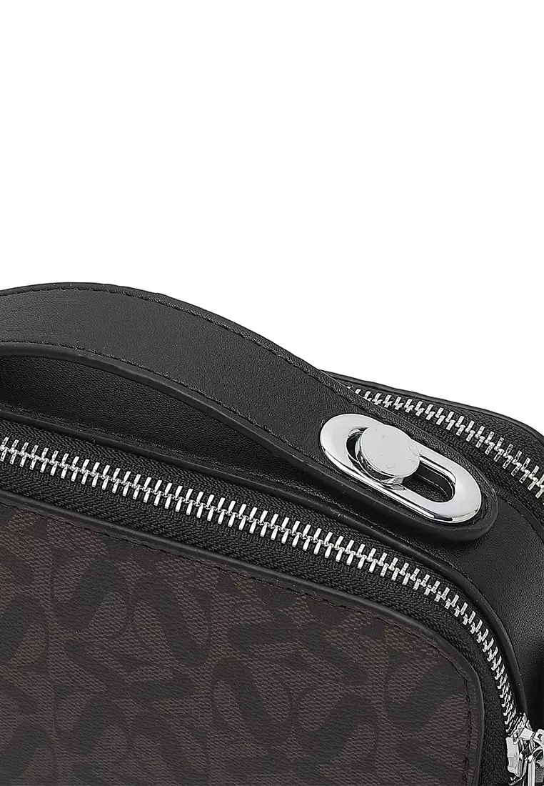 Women's Top Handle Bag / Sling Bag / Crossbody Bag / Shoulder Bag (Tas Tangan Wanita / Tas Selempang Wanita / Tas Bahu Wanita) - Hitam