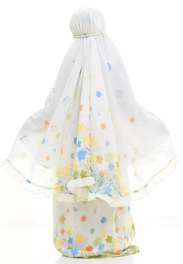 Rabbani - Mukena Anak Bani Batuta Munna Ilzin Exclusive Warm Sunshine