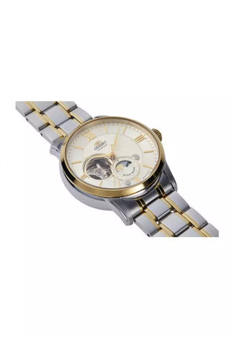 Buy Orient Sun Moon Semi-Skeleton Watch ORRA-AS0001S Online