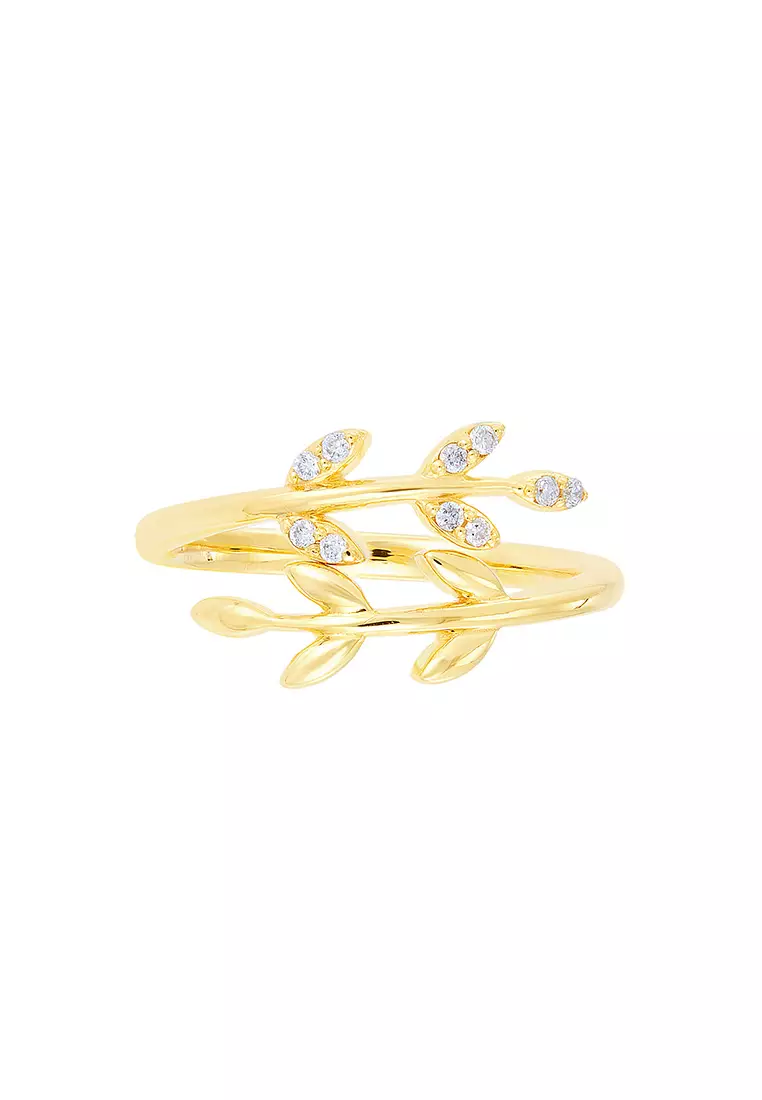 HABIB DWA | Round Diamond Ring in 375/9K Yellow Gold 261240423(YG)