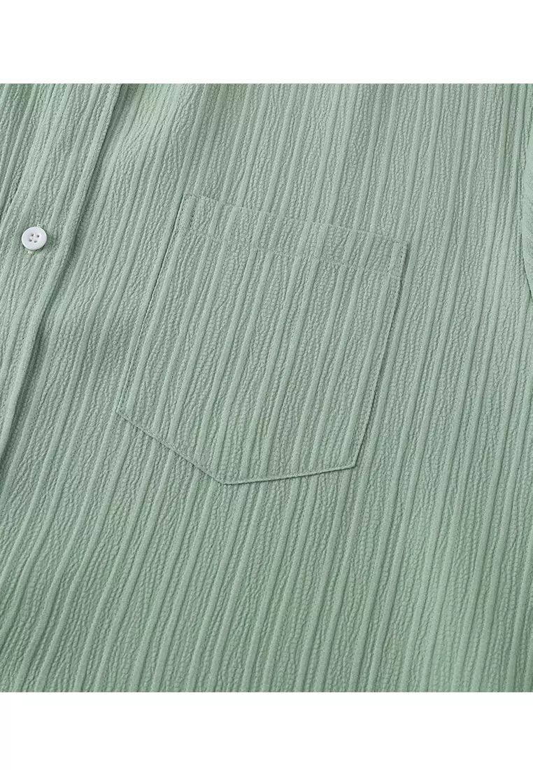 Turn-down Collar Striped Shirt YL-A90