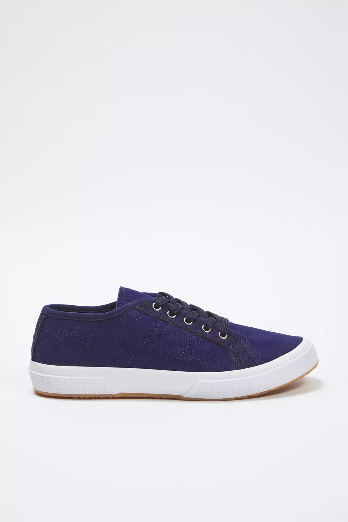 Dark Navy Lace-Up Unisex Sneaker Takss25Sn00056