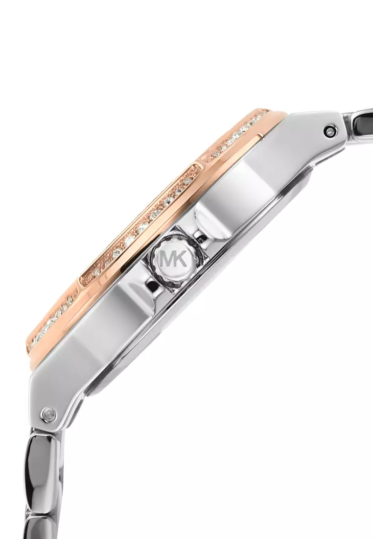 Michael Kors MK6989 Lennox 2 Tone Stainless Steel Strap Women Watches