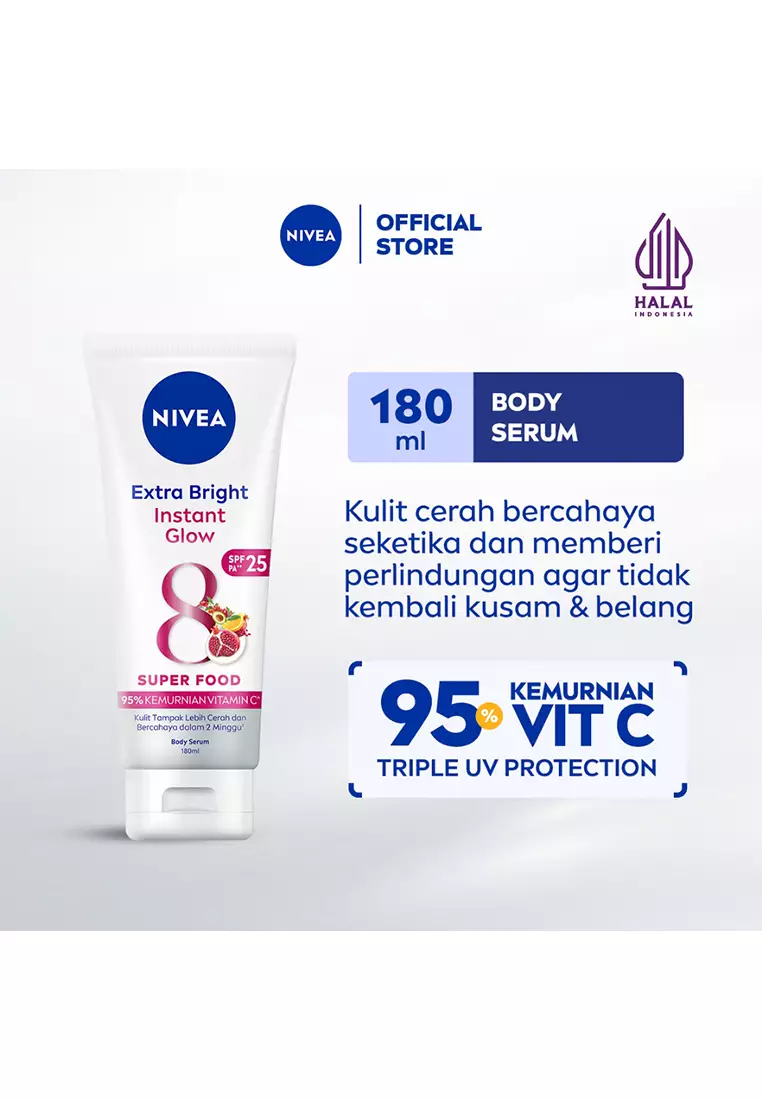 NIVEA Extra White Instant Glow SPF25 Serum 180ml