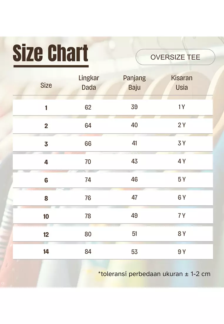 Wakakids Baju Anak Unisex Atasan Kaos Oversize Lengan Pendek Tshirt Polos Basic Tee 4367 Vench Navy