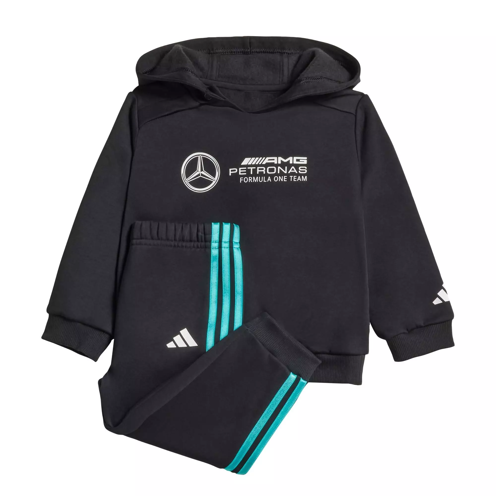 Motorsport MERCEDES - AMG PETRONAS FORMULA ONE TEAM DNA BABY JOGGER LONG SLEEVE Unisex Black JV5439