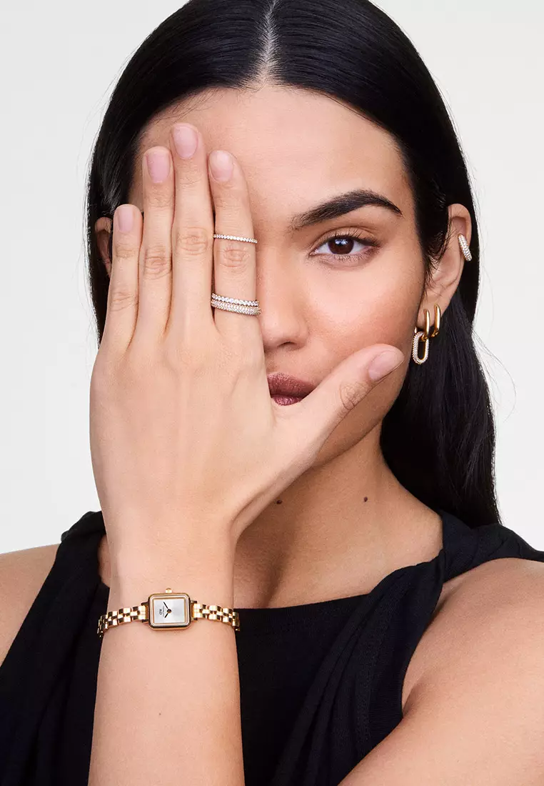 Pavé Ring 2.9mm Rose Gold Unisex Ring for women and men stainless steel crystal Ring DW Official Authentic Original