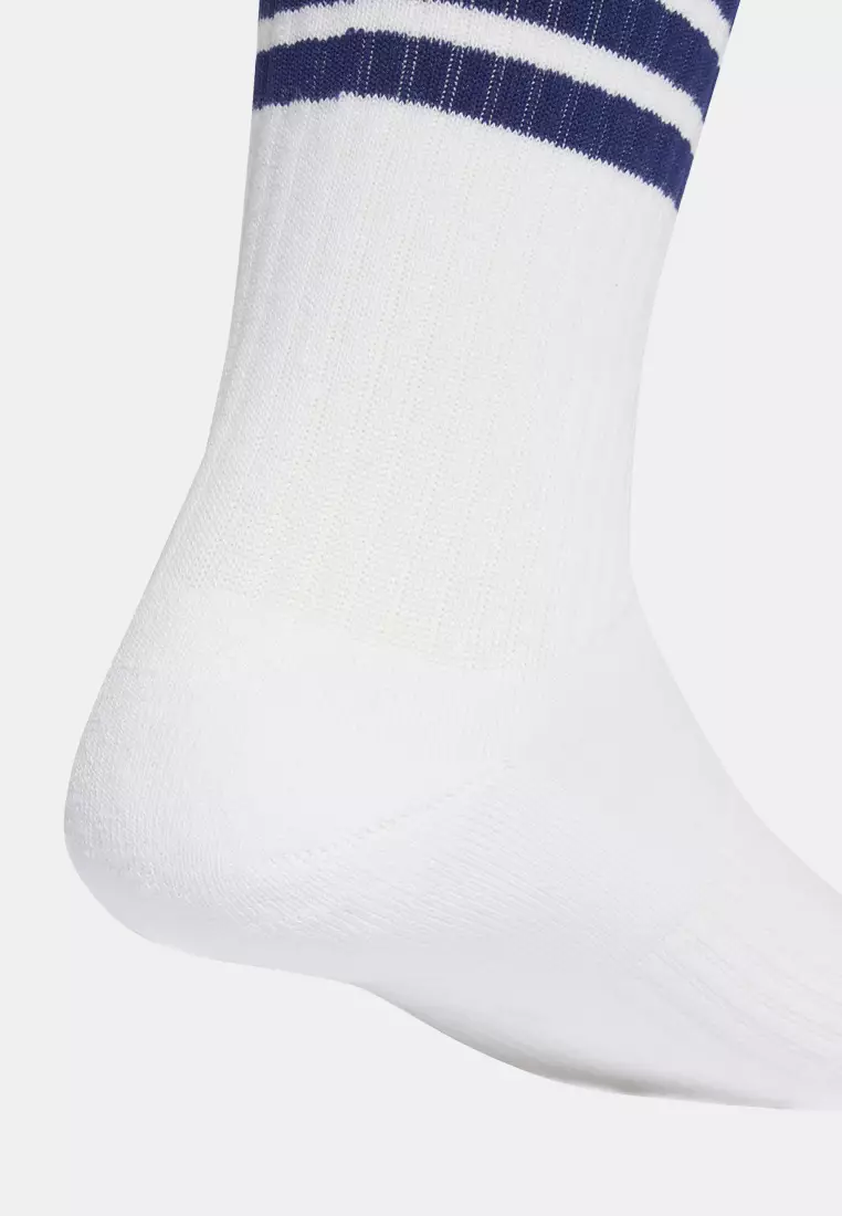3-Stripes 緩震運動襪 3 對裝