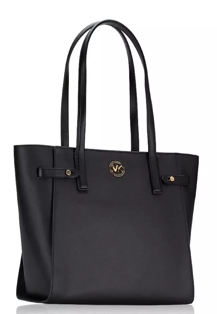 Carmen large saffiano store leather crossbody bag