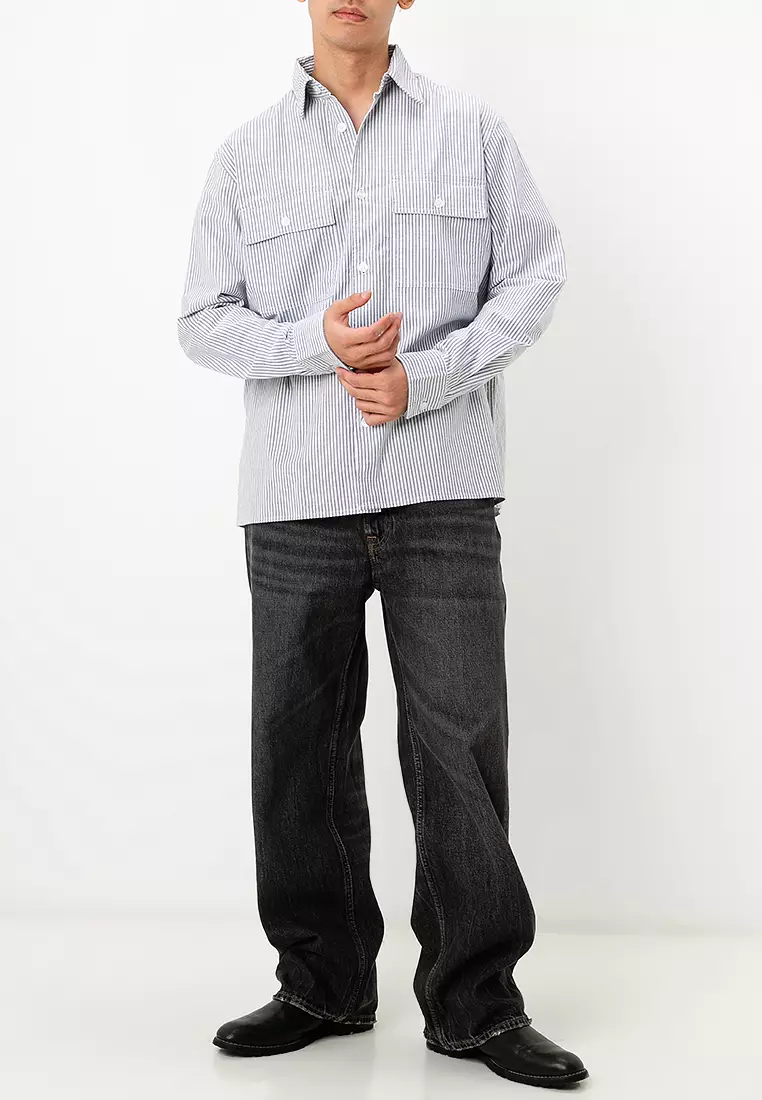 Cipher Oversized Oxford Shirt