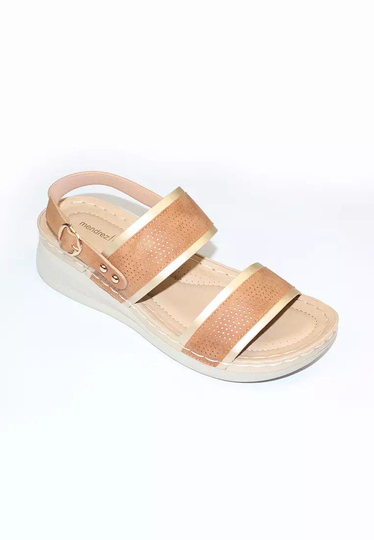 Discount on Mendreziwoman  shoes - SKU: Mendrez Amara Wedge Sandals