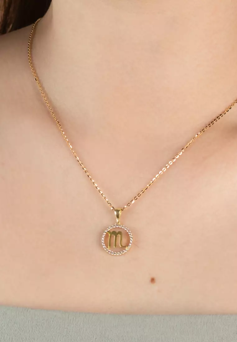 Scorpio Pendant 14k Gold