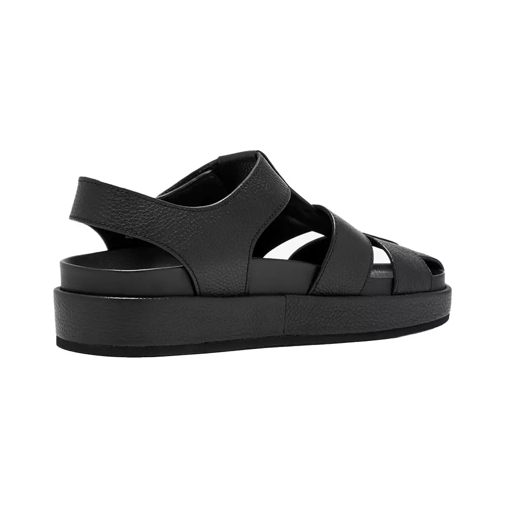Kira Fisherman Sport Sandals Black