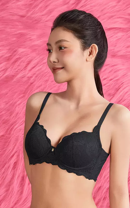Bra Fabulous Lace Cup B N11-30132B - Black