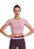 Trendyshop pink Quick-Drying Yoga Fitness Sports Tee With Bras Pads 3B842USF1DDF44GS_4