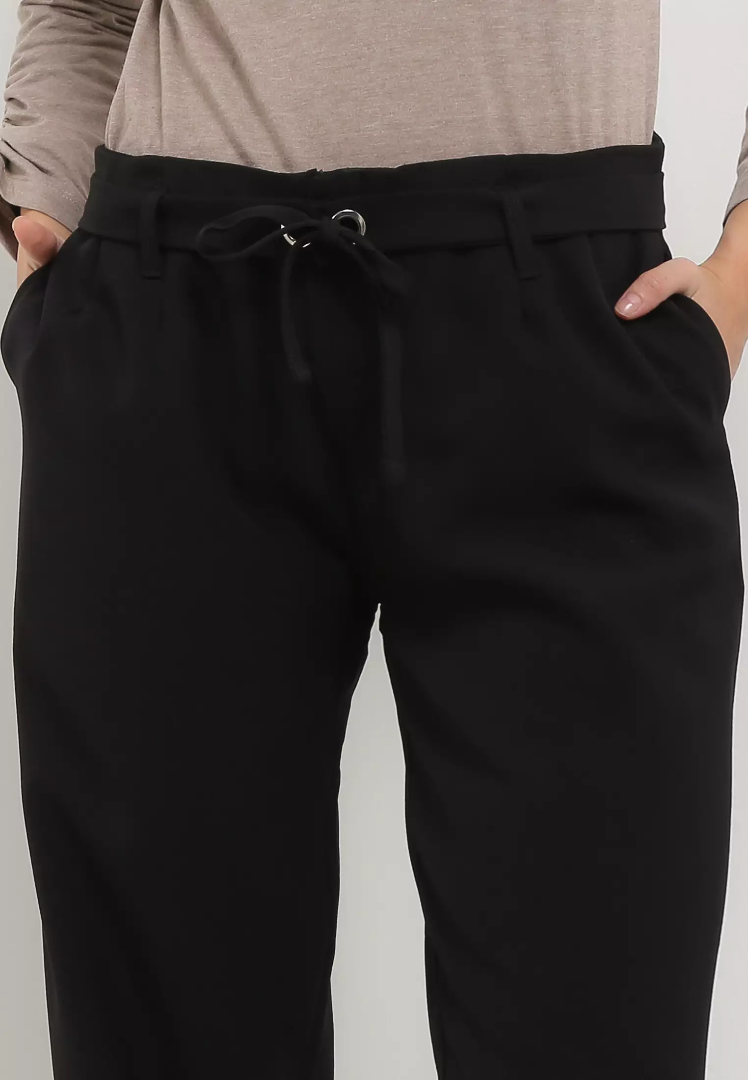 MFMW Miriki Celana Panjang Kulot Black