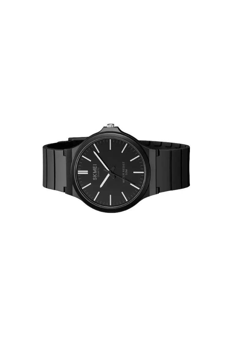 Jam Tangan Pria Analog Sport Watch Black - ORIGINAL