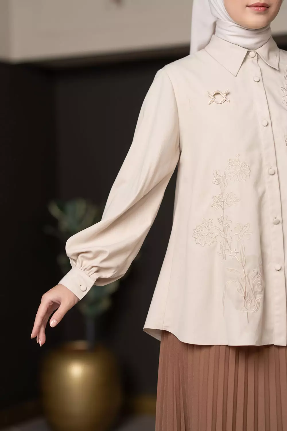 Klamby - Lamia Shirt Cloud Dancer