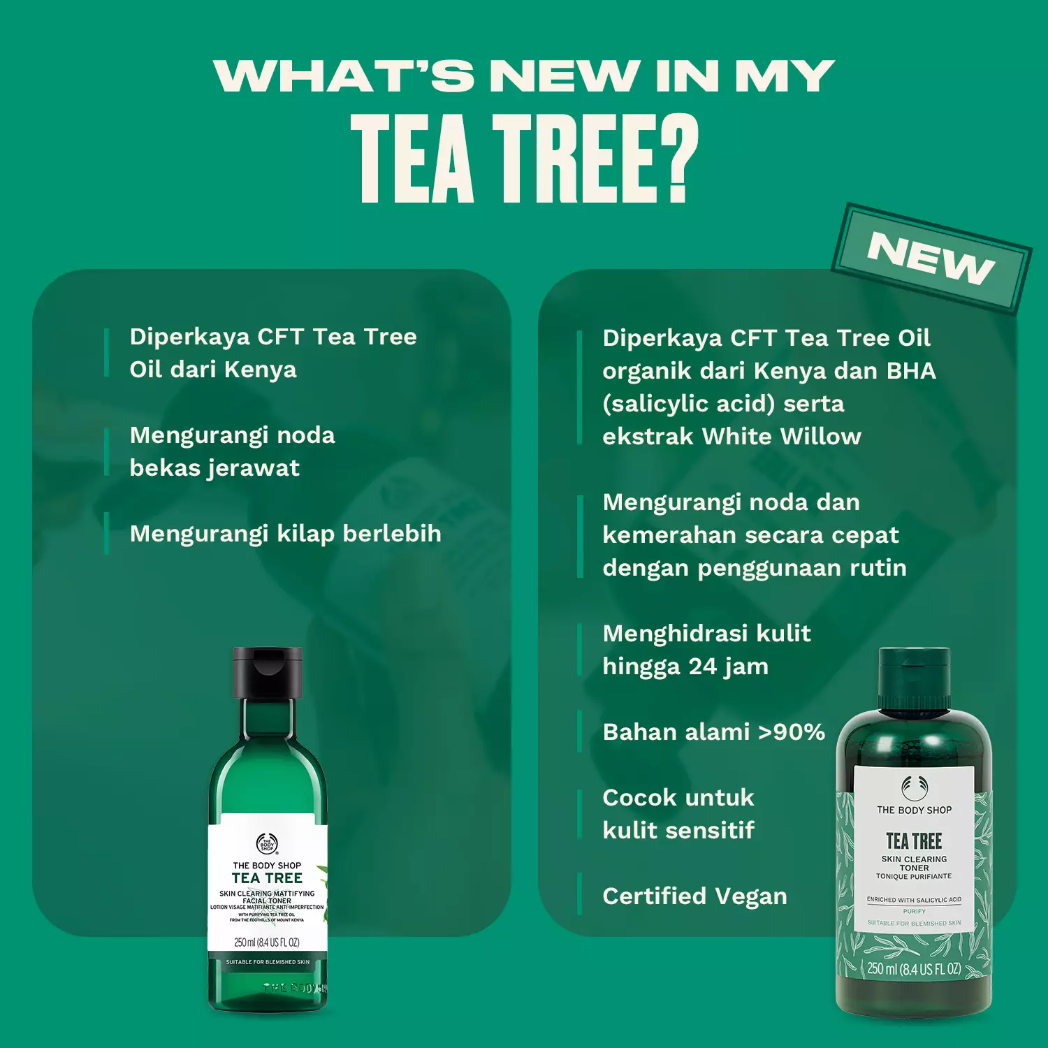 Tea Tree Skin Clearing Mattifying Toner 250ml