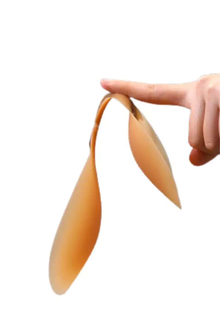 Premium Thin Silicone Bra Nubra Seamless Invisible Reusable Adhesive Stick on Wedding Bra 隐形聚拢胸胸貼